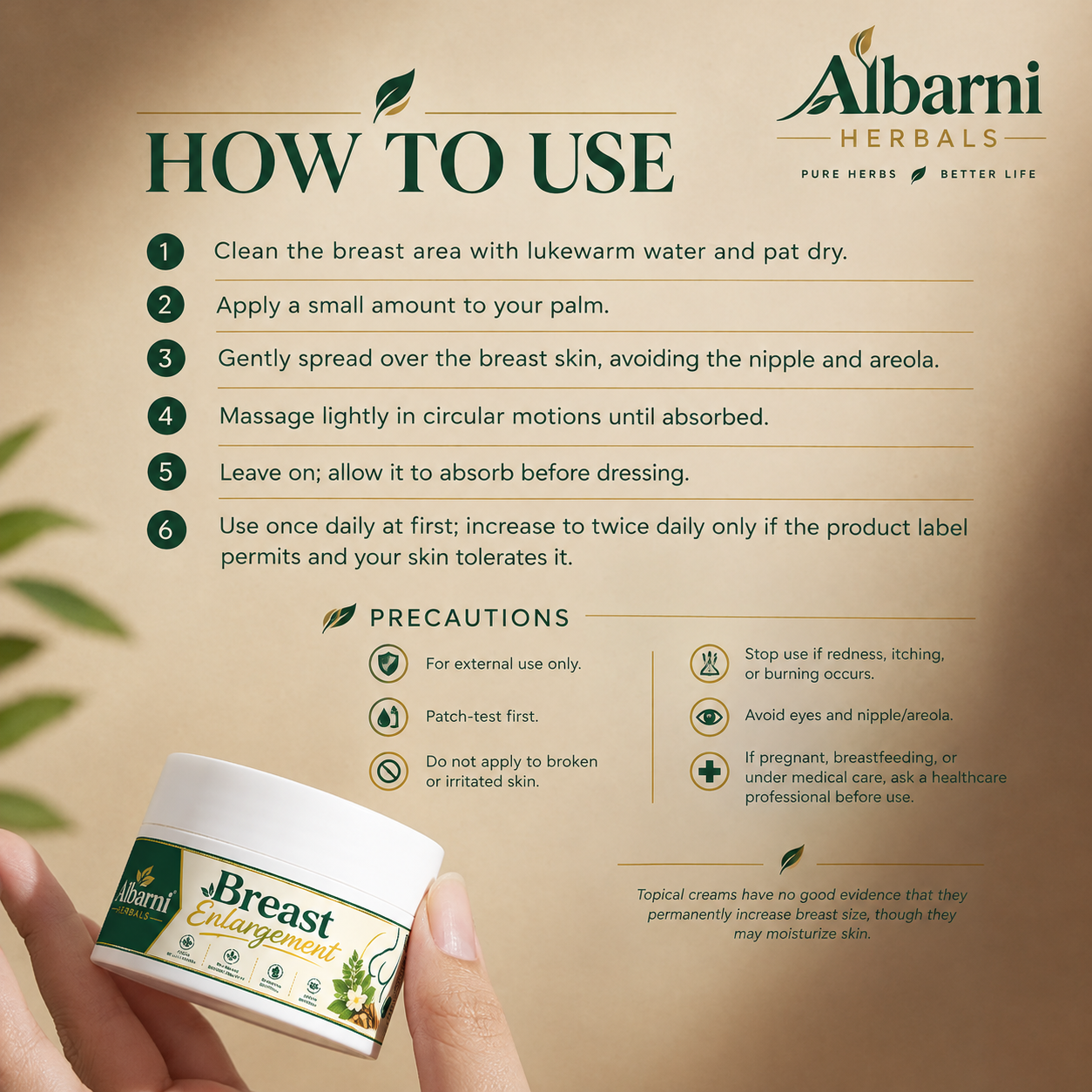 Breast Enlargment Cream